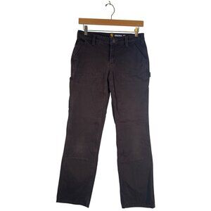 Carhartt Size 2 / 30 W Brown Cargo Original Fit Work Jean Utility Double Knee